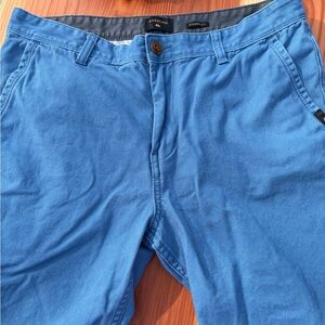 Quiksilver Blue Straight Fit Shorts